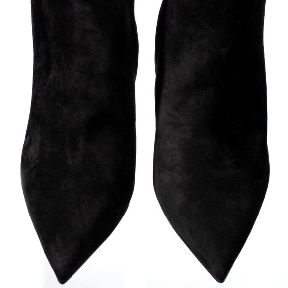 New In Box Le Silla Tall Black suede boots - Picture 6 of 8